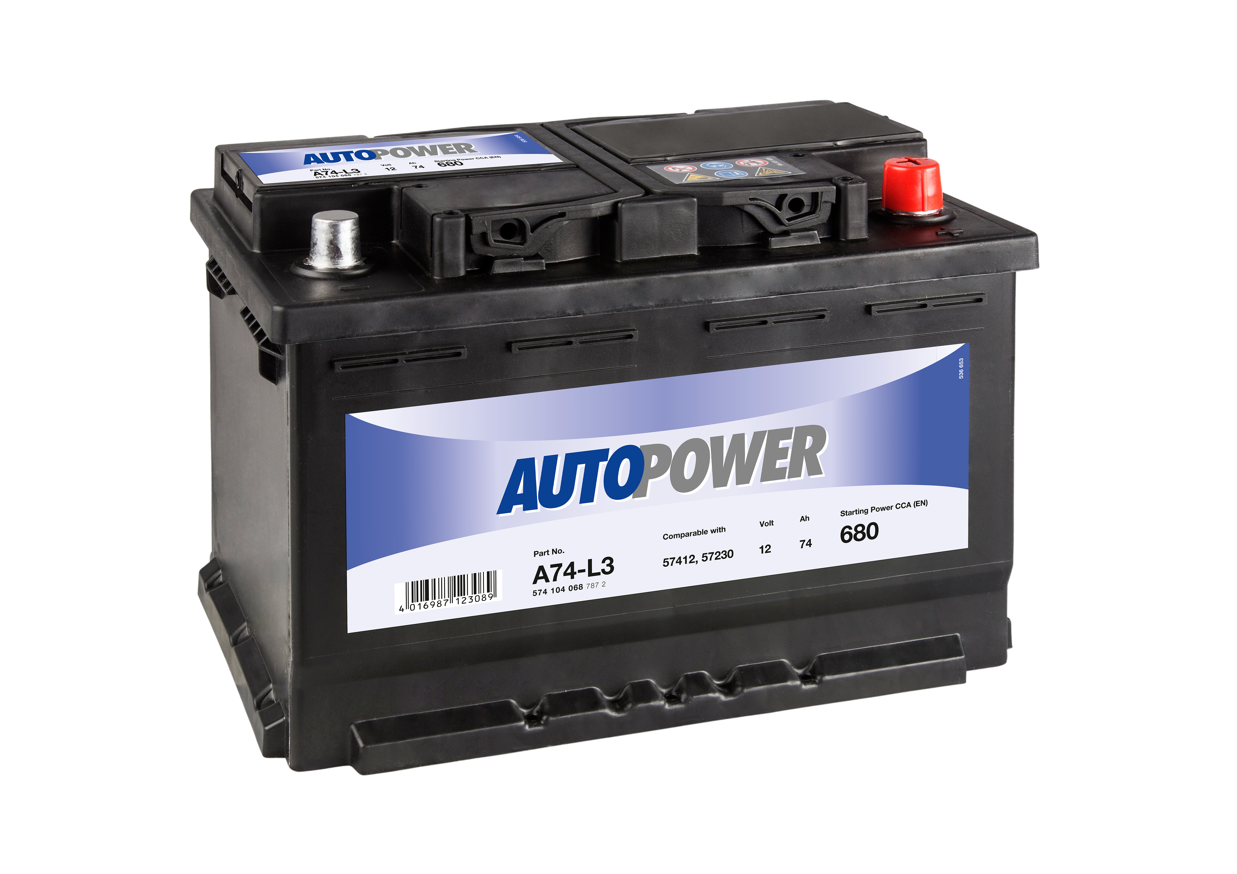 Batteri A74-L3 AutoPower