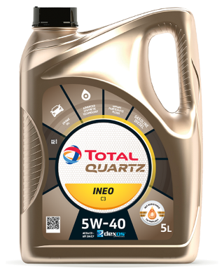 Quartz Ineo C3 5W-40 5l