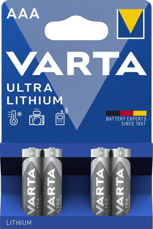 Batteri AAA Lithium