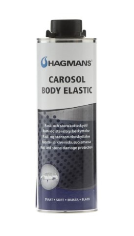 Carosol Body Elastic Svart 1 L
