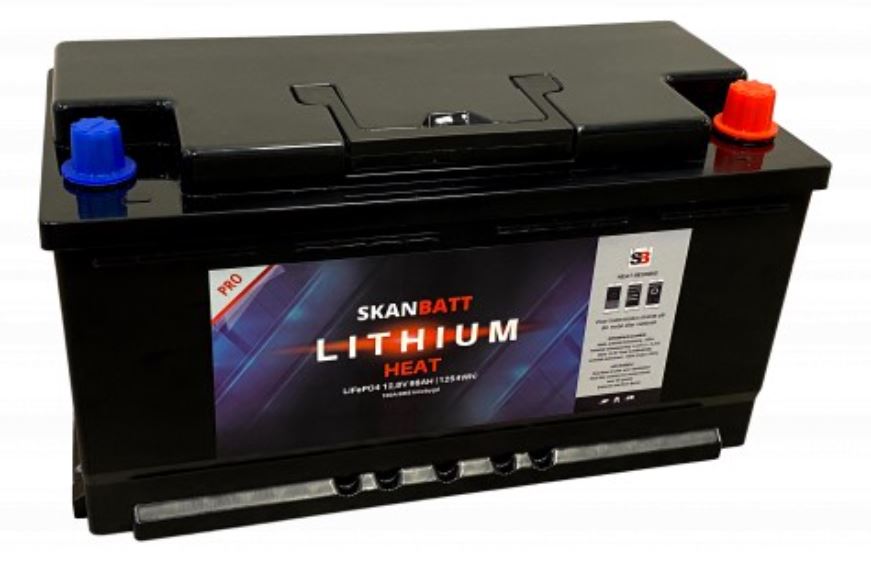 Batteri 98Ah Litium Heat Pro