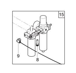 Tryckregulator inkl. dimsmrj