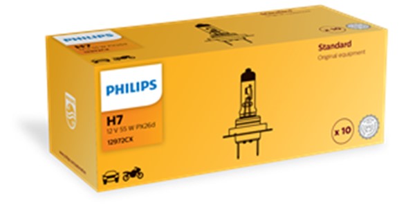 Halogenlampa H7 Standard 12V