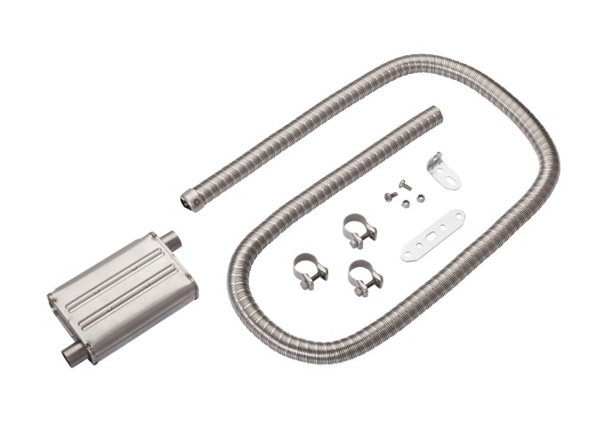 Avgasljuddmparsats Dual Top