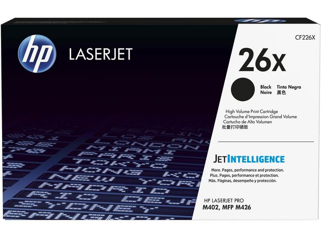 Toner HP CF226X 26X Svart