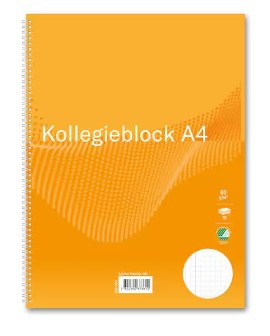 Kollegieblock A4 rutat