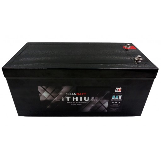 Batteri 36V 80Ah Litium