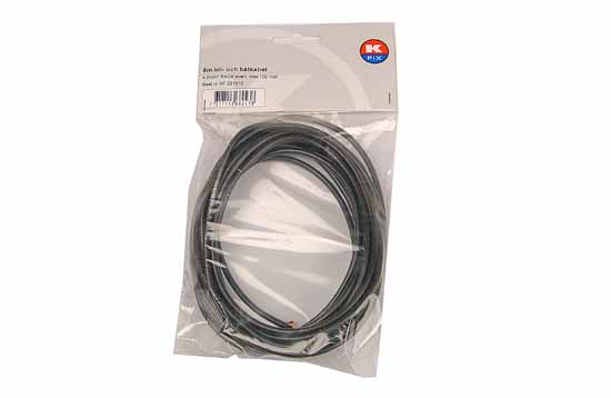 Kabel RKUB 4.0 svart, 5m/frp.