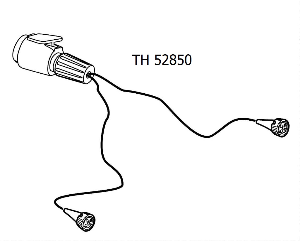 Lamp cable 13 pin EF XT