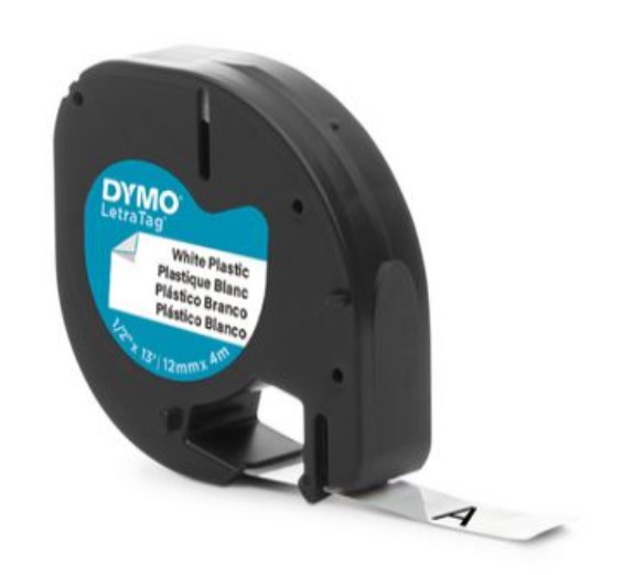 Dymo Tape LetraTAG plast 12mm