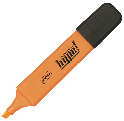 verstrykningspenna 2-5mm oran