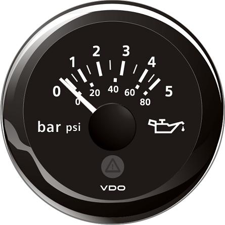 Tryckinstrument 5bar 12V