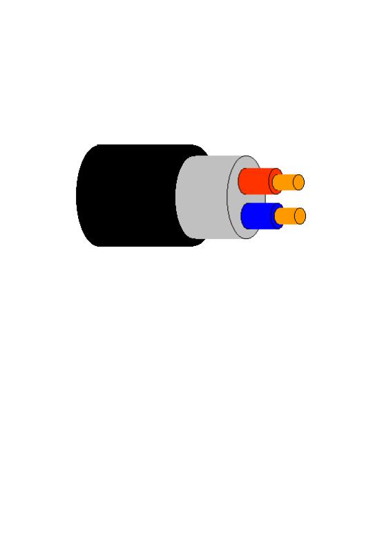 Kabel RKKIB 2x4,0 gr/rd