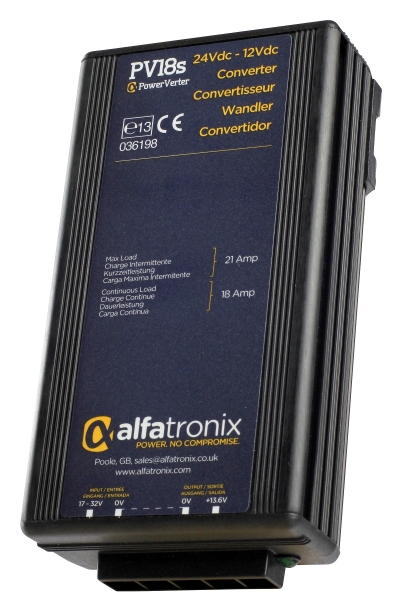 Converter 24-12V 18A oisolerad