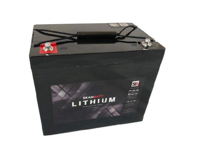 Batteri 75Ah Litium