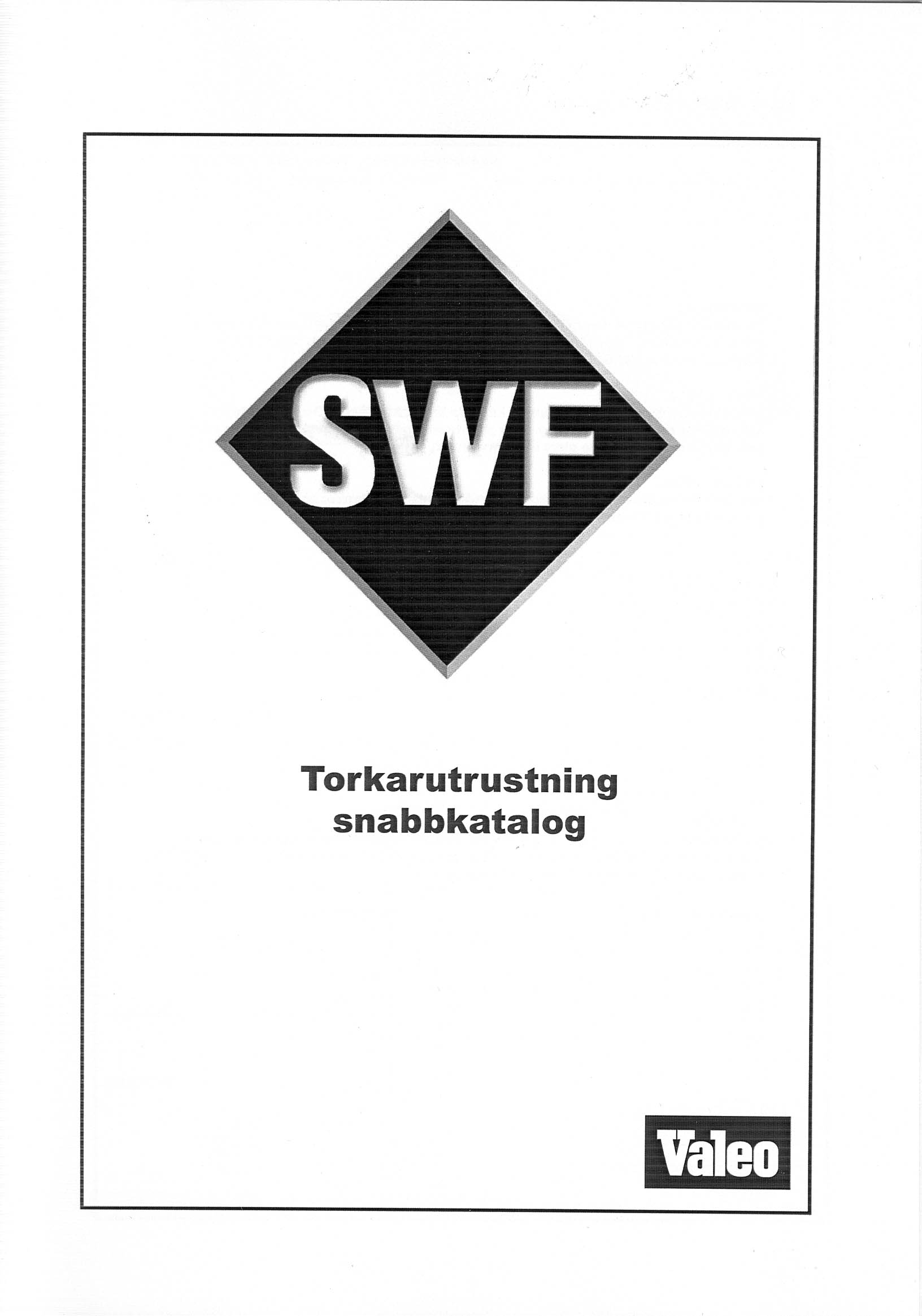 Snabbkatalog Torkarutrustning