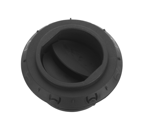 Utslpp  60mm/stngbart svart