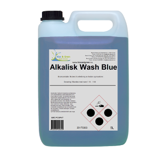 Alkalisk Wash Blue 5L