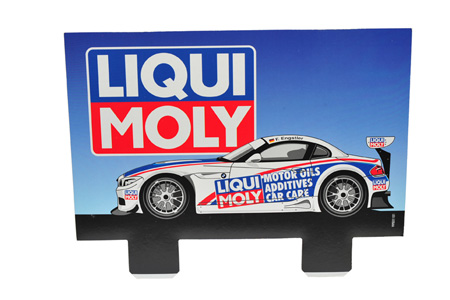 Liqui Moly toppskylt bil