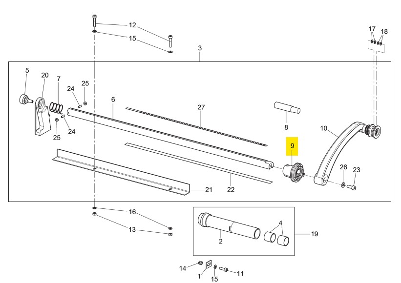 Hllare mrarm LIBRAK 360PWS