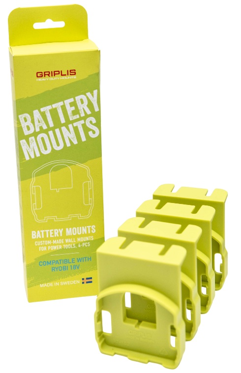 BATTERIFSTE FR RYOBI 18V 4PC