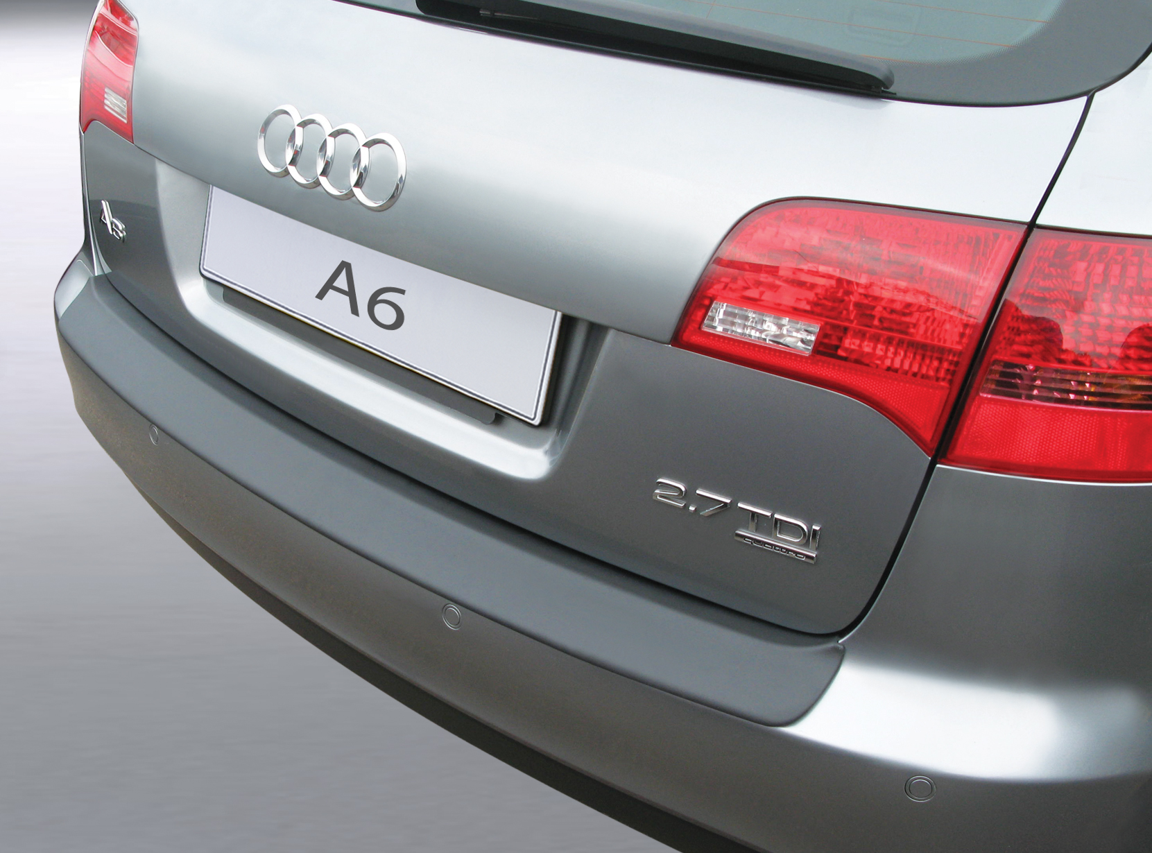 Takapuskurin kolhusuoja Audi A6 Avant 04-11 (EI RS/S6)