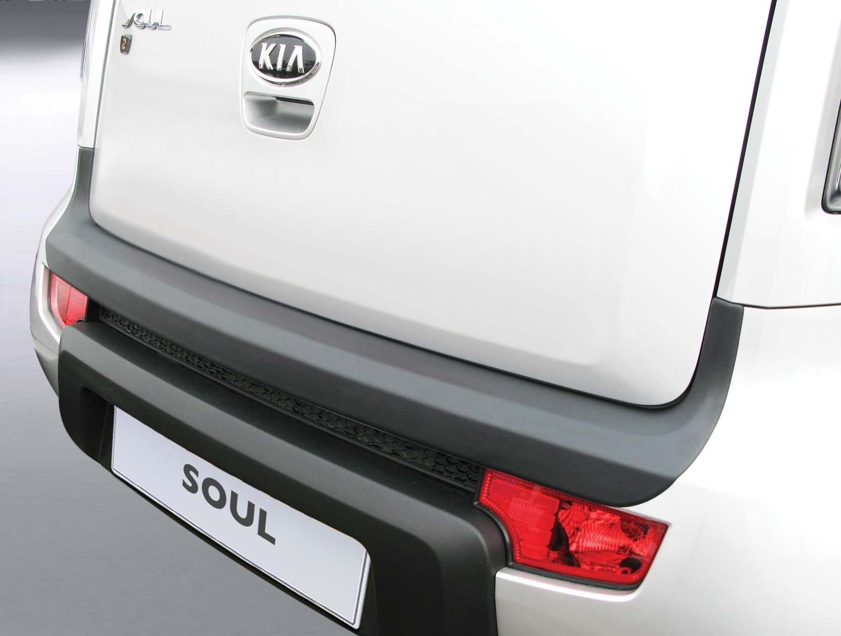Takapuskurin kolhusuoja Kia Soul 2/2009-10/2011