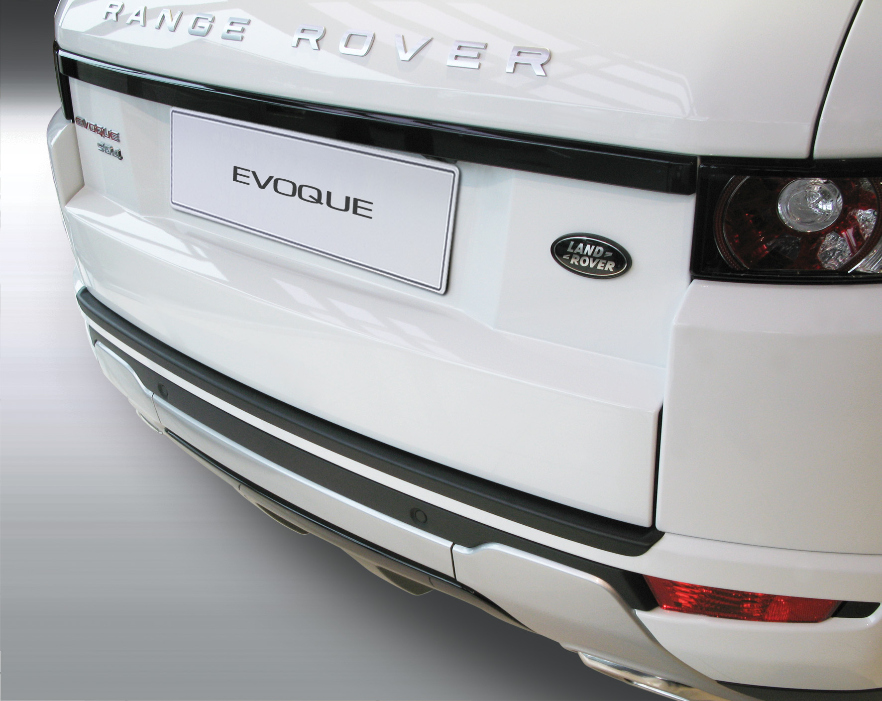 Takapuskurin kolhusuoja Landrover Evoque 3d 9/2011-