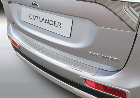 Takapuskurin kolhusuoja Mitsubishi Outlander 12-15, Rosteri