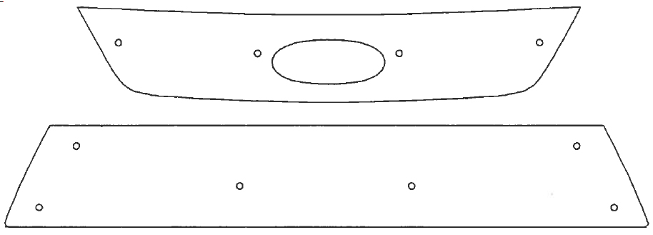 Maskisuoja Ford Mondeo 2007-2009