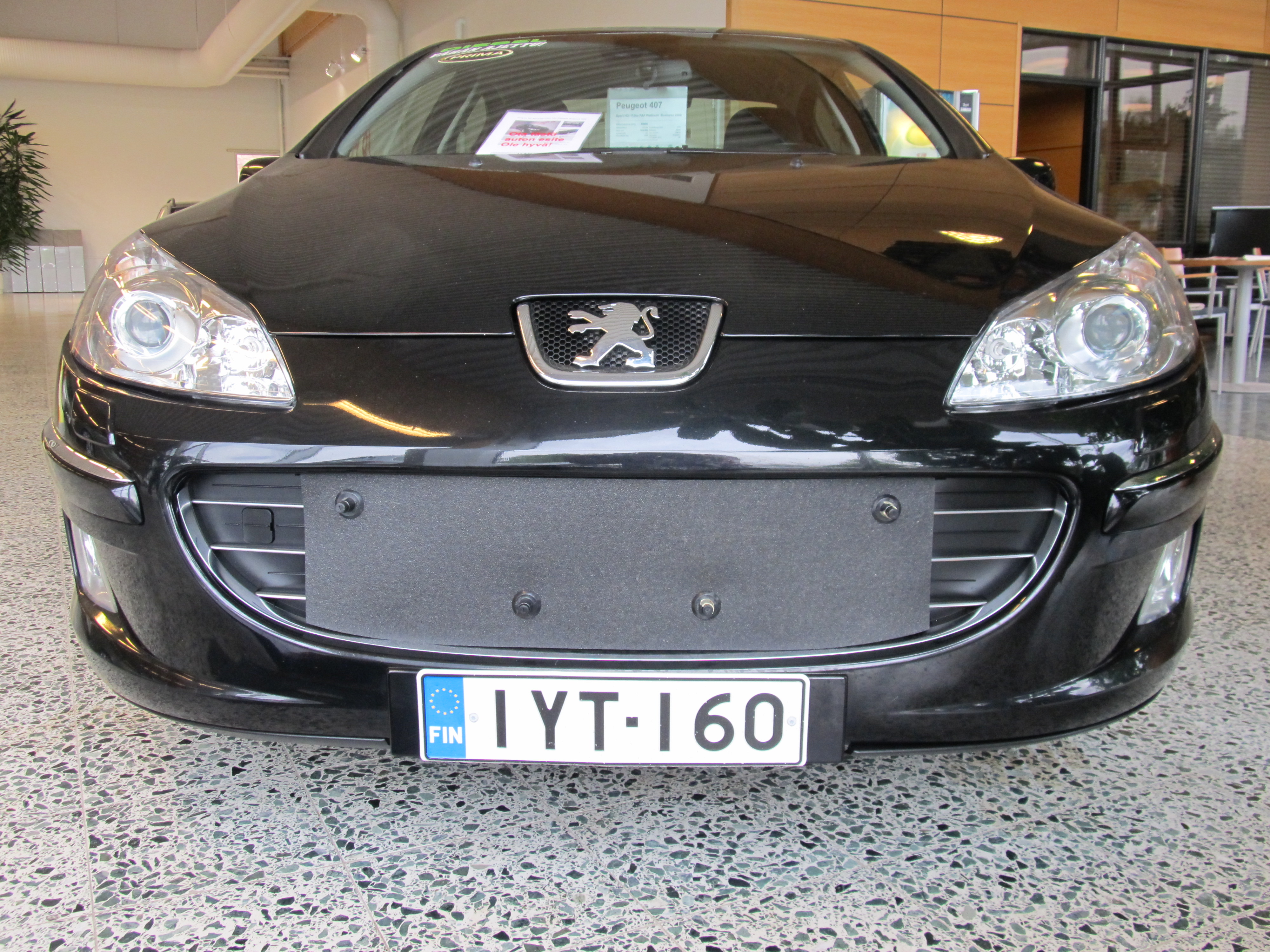 Maskisuoja Peugeot 407 2004-2010