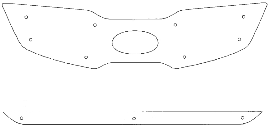 Maskisuoja Kia Sportage 2011-2013