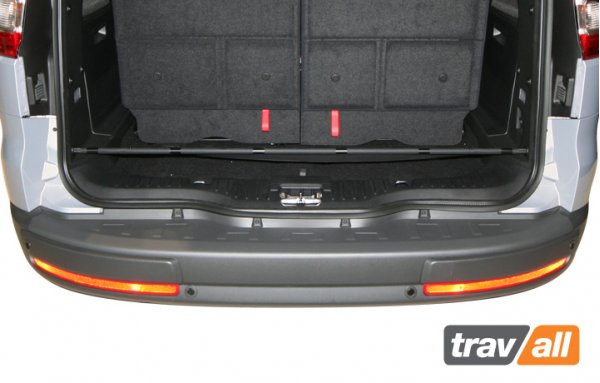 Takapuskurin kolhusuoja FORD GALAXY 2006- ,muovia