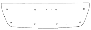 Maskisuoja Mercedes Benz 210 1995-6/1999 (Kopio)