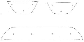 Maskisuoja Mitsubishi Outlander 2007-2010