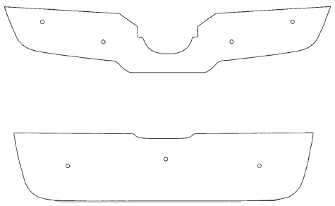 Maskisuoja Nissan Qashqai +2 2007-2010