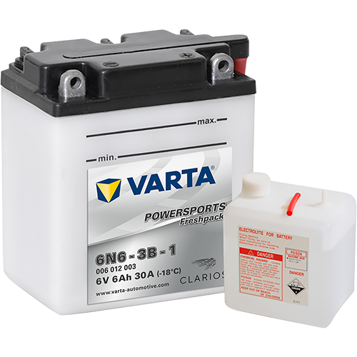Batteri MC 6V 6Ah SLI