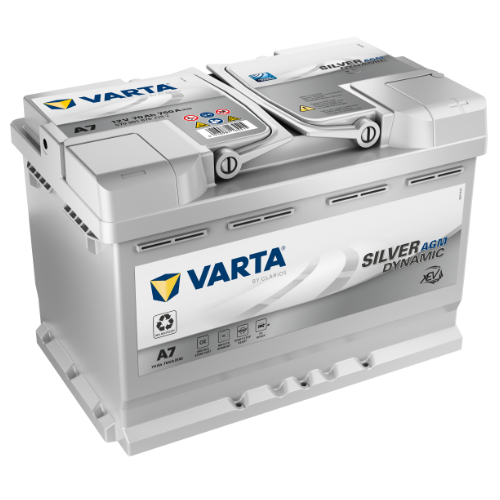 Batteri A7 Silver Dynamic AGM