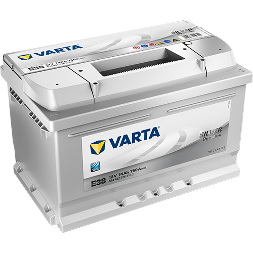 Batteri E38 Silver Dynamic