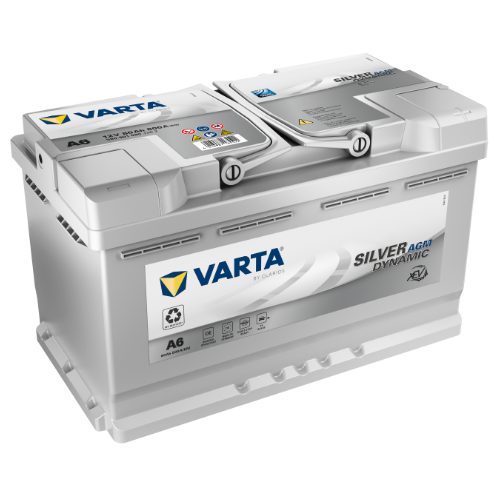 Batteri A6 Silver Dynamic AGM