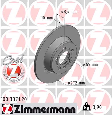 Bromsskiva 272x10 Premium