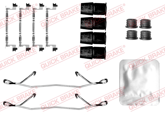 Monteringssats bromsbelgg