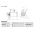 Startmotor utbytes 12V/1,4kW