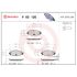 Bromsbelgg Brembo XTRA