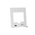 Frontpanel Vit inf elcent